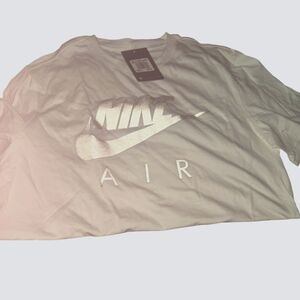 Nike white  and black swoosh letter Men size s